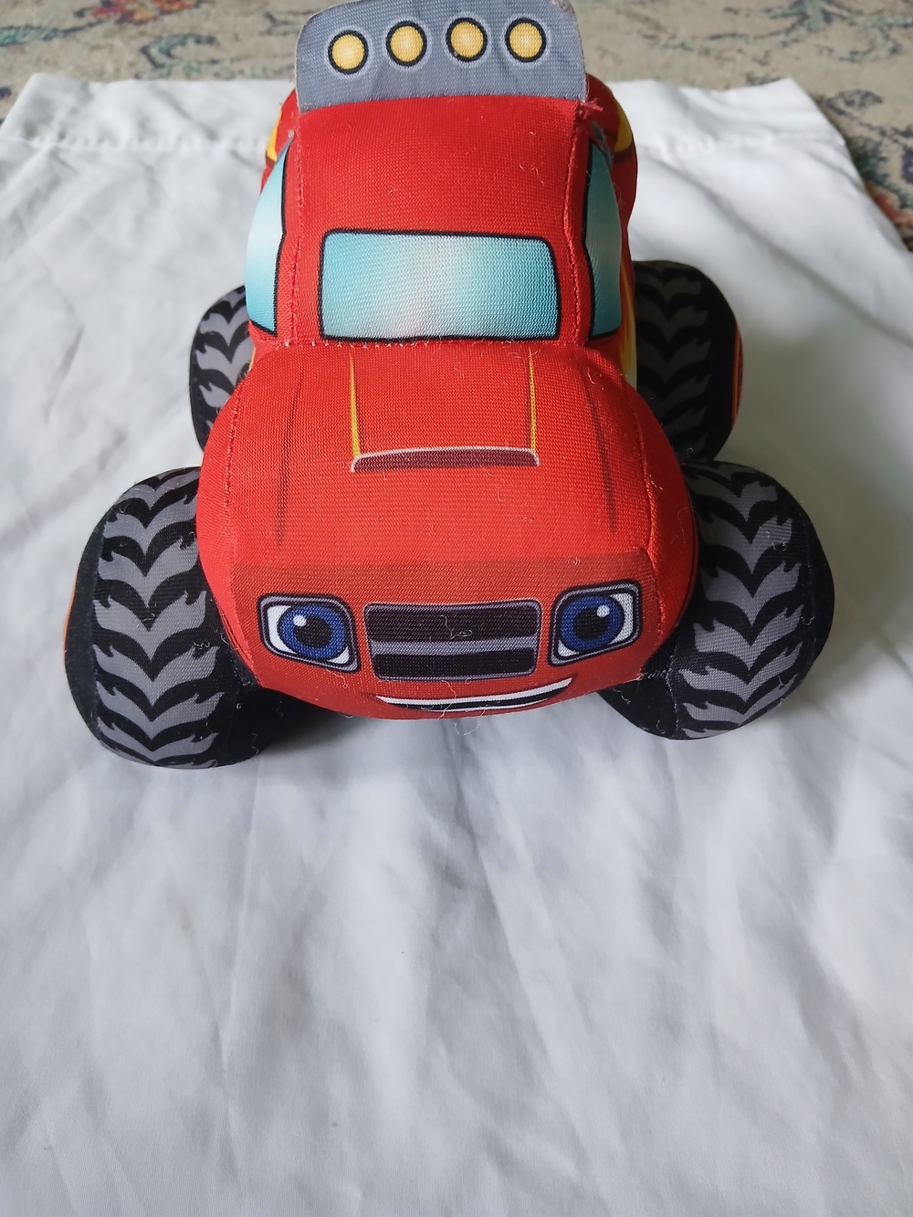 Blaze and The Monster Machines Plush Red Truck Stuffed Nickelodeon VGC